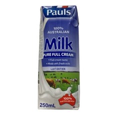 폴스 퓨어 밀크 호주 자연방목 목초 멸균 우유, 250ml, 6개