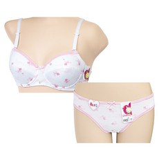 Chaton Junior Stage 3 金屬絲文胸 + 內褲 可愛的 Chatton K1036