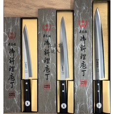 工具家達人 一角別作 日本製 柳刃生魚片刀 (210/270mm) - 本職用 魚刀, 1個, 240mm店家磨利