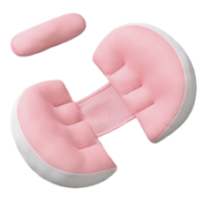 하루테 산모 바디필로우 배게, 핑크