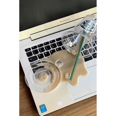 착시장난감 콜라 커피 모형 물 세트 쏟은 장난치기 장난감 쏟은척 주방놀이, 7. 농축 밀크티