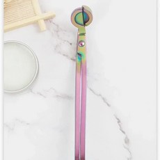 캔들 심지 트리머 가위 트림 커터 라운드 양초 코어 수제 도구, 1개