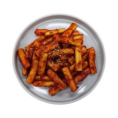 [HACCP 인증 국산밀 100%] 핫이슈 기름 떡볶이 2-3인분 식물성 소스 우리밀, 400g, 2개