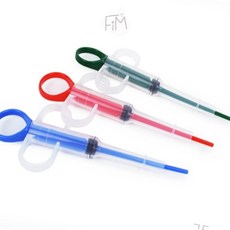 랄잇 강아지 고양이 알약투약기 필건 약주사기, 그린, 1개