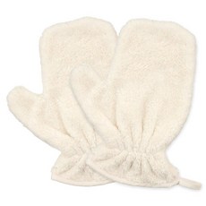 又敗家@日本CB JAPAN犬貓用吸水速乾手套式寵物毛巾(2入)U型纖維毛快乾擦澡浴巾, 1個, 米色