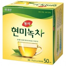 동서 현미녹차 1.5g x 50T, 1, 50