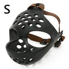 法鬥面罩 防咬面罩 短吻犬專用面罩 法鬥嘴套 惡霸犬 巴哥嘴套, 1個, S 頭圍 27-32cm