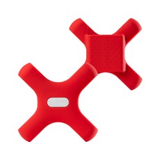 Bone 蹦克 單車行動電源綁 兩入組 - 自行車充電周邊 行動電源固定綁, 紅色-兩入, 1個