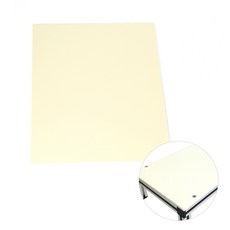 PVC 판넬 아이보리 3T 300x300 프로파일 마감 선반 판