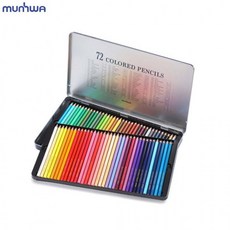 문화 고급 72색연필 틴케이스, 상세페이지 참조, 상세페이지 참조