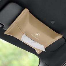 써니글로벌 차량용휴지케이스 휴대용 화장지걸이, 1개, [] 베이지