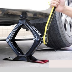 휴대용 차량용 자키 승용차 SUV 자동차 작기 자키 받침대 미니잭 안전말목 리프트 작키, R.제2세대 절력 1톤: 틈새 승용차용