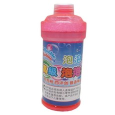 泡泡水 泡泡槍 泡泡劍 補充液 500cc, 1個