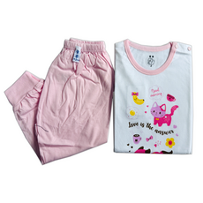 童馨 台灣製 純棉薄長袖套裝 寶寶長袖 兒童長袖 睡衣 居家服