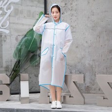 電動車雨衣 男女款單人長款全身一體式防暴雨騎行連體防雨雨披, 純色款【基礎款】顏色隨機發,XL【165-175CM】, 1個