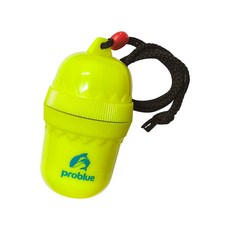 problue 小物盒 乾式防水密封收納盒，潛水浮潛必備配件，輕巧便攜保護您的貴重物品, YELLOW, 1個