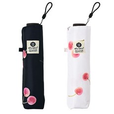 nifty colors 櫻桃圖案 自動折疊傘 晴雨傘 55cm