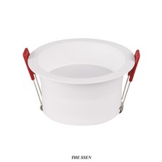 더쎈 LED 에코 온스 10cm(4인치) 다운라이트 15W KS DC타입 플리커프리 움푹, 주광색(6500K), 1개