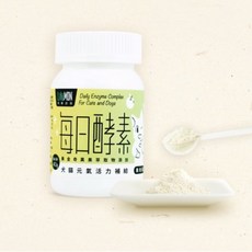 怪獸部落 每日酵素 活力補給，提升免疫力，促進消化，天然成分，犬用營養補充品, 40g, 1個, 綜合營養補充品