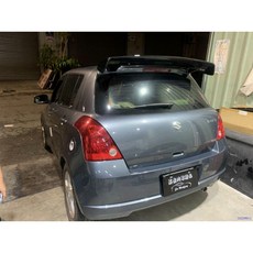 MONSTER 尾翼 ABS材質 適用於 SUZUKI SWIFT (2005-2009)