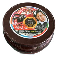 강원도 재래식 3년 숙성 수제 보리 고추장 1kg 옛날 전통 양양 시골 장독대, 1kgx1개, 1개