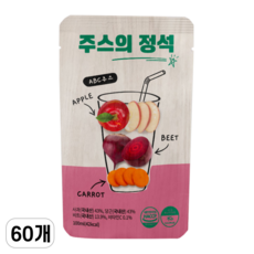 주스의정석 ABC주스, 100ml, 60개
