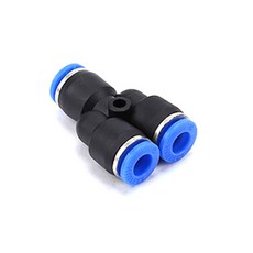 OD 6MM 10MM 피팅 커넥터 커플링 4MM 8MM 12MM 유형 호스 다중 에어 파이프 튜브 공압 워터 푸시, 5 pcs PY, OD6mm, 1개