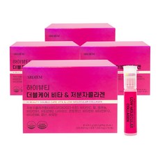 아르디엠 더블케어 비타&저분자 콜라겐 펩타이드 올인원 이뮨비타민 25ml x 15병, 4박스, 15회분