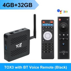 셋탑박스 안드로이드 11 TV 박스 지지대 돌비 애트모스 AV1 DLNA 와이파이 1000M BT 4K 미디어 플레이어 TOX3 Amlogic S905X4 4GB 32GB, 15) 영국 플러그 - TOX3 4G32G BT RC, 1개