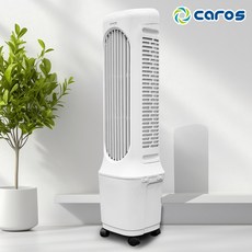 캐로스 냉풍기 가정용 거실 원룸 사무실 이동식 냉방기 에어쿨러 얼음 타워형, CCF-T50BL