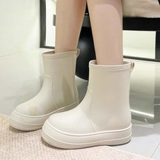 심플 레인부츠 장마철신발