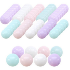 아하토이 킹콩 마시멜로 울퉁불퉁 터치공 40p + 볼풀공 40p, 랜덤 발송, 2개