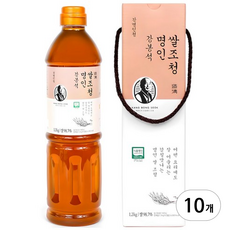 강봉석 명인 쌀조청, 1.2kg, 10개