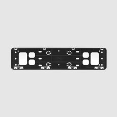 국산차 슬림 번호판가드- 천공 비천공 전기차 겸용 가드, 국산차 슬림번호판가드, 1개