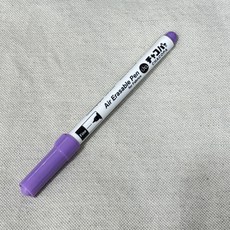 일제 차코 기화펜 기화성펜 보라색 (얇은심), 1개