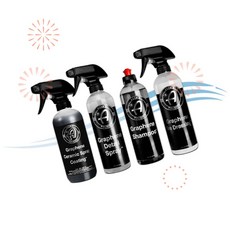 Adams Polishes 자동차 코팅제 그래핀 세라믹 스프레이 코팅 타이어 광택제 디테일 샴푸 번들 M3, 1개