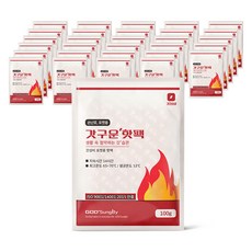 갓성비 핫팩 포켓용 100g x 30개입 국내생산 대용량 손난로 최신제조 캠핑용 군용, 30개