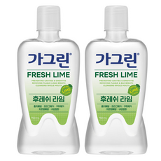 가그린 라임 +라임 증정 구강청결제, 2개