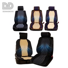 땀안차 차량용 여름 통풍시트 3D 벌집 아이스 쿨링 시트 커버, 1개, M-006-2