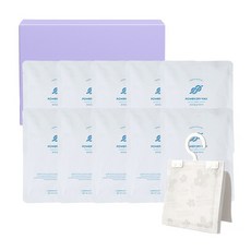 새남맥스 향기나는제습제 옷걸이형 10팩 향 2종, 클린코튼, 120g, 10개