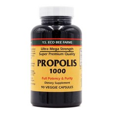 YS Eco Bee Farms 프로폴리스 1000mg 90정 (베지캡슐) Propolis 90vcaps (C), 1개