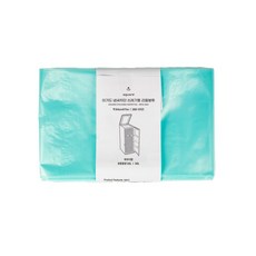 아가드 냄새차단 적층형 기저귀 쓰레기통 30L 리필봉투 베이비파우더향, 1세트
