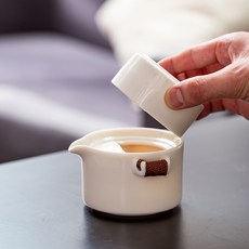 세라믹 세트 익스프레스 컵 야외 여행 휴대용 절묘한 쿵푸 차 세트 안티 스컬딩 티 포트 티 컵 컵