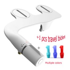 免插電免治馬桶蓋 雙噴頭 金屬防爆管 不用電馬桶蓋洗屁神器