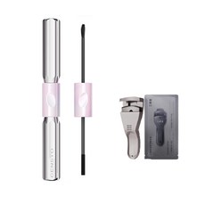 三資堂 杠鈴雙頭睫毛膏 纖長濃密 防水卷翹, 三資堂雙頭杠鈴睫毛膏（附睫毛夾）, 1個