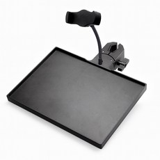 비상 노바 삼각대 침대스탠드 핸드폰거치대 트레이 받침대, 1개, 블랙