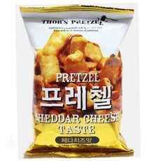 군것질 튀김과자 파티 모임 안주 체다치즈 스낵 바삭한 짭짤한 간식 스낵류 과자, 1개