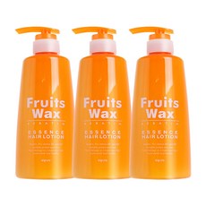 과일나라 후르츠왁스 에센스 헤어로션, 500ml, 3개