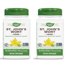 네이쳐스웨이 세인트존스 워트 허브 700mg 180캡슐 2개, 180정