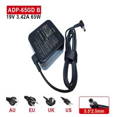 AC 전원 충전기 ADP-65GD B ASUS A42F K46CA X450 Y481C 노트북 19V 3.42A 65W 5.5x2.5mm, 05 Power adapter only